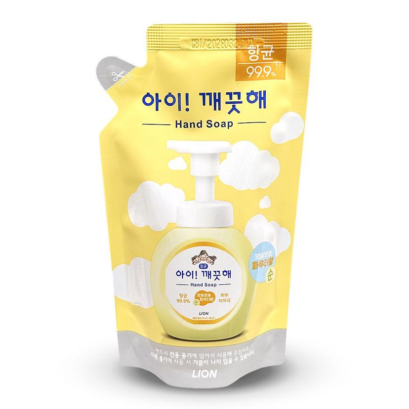 아이깨끗해 순 파우더 핸드워시 리필 200ml 세정제