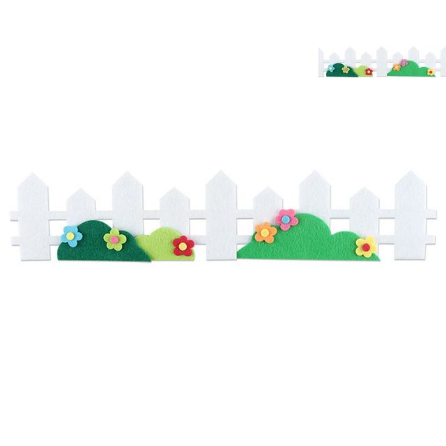 미술학습교구 학교미술교구 미니 흰색 울타리 신형