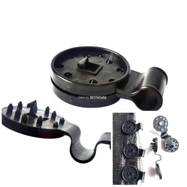 타프 그늘막 천막 고정 클립 2개 1셋트 천막고정핀 천막고정클립 천막고정집게 그늘막고정클립