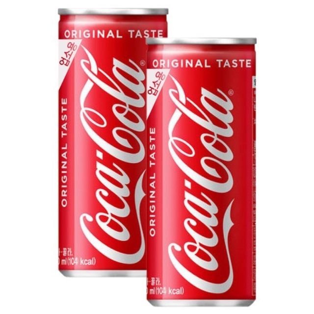 코카콜라 업소용 슬릭캔 245ml 30캔 박스 세트
