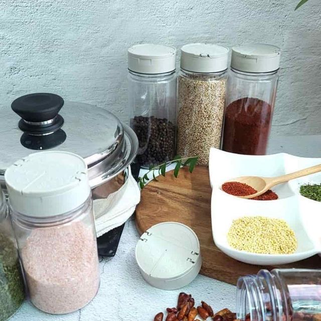 주방 조미료통 400ml, 후추통 소금통 깨통 세트