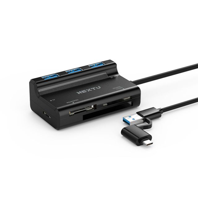 휴대용 OTG 카드리더기 허브 USB C타입 A타입 콤보