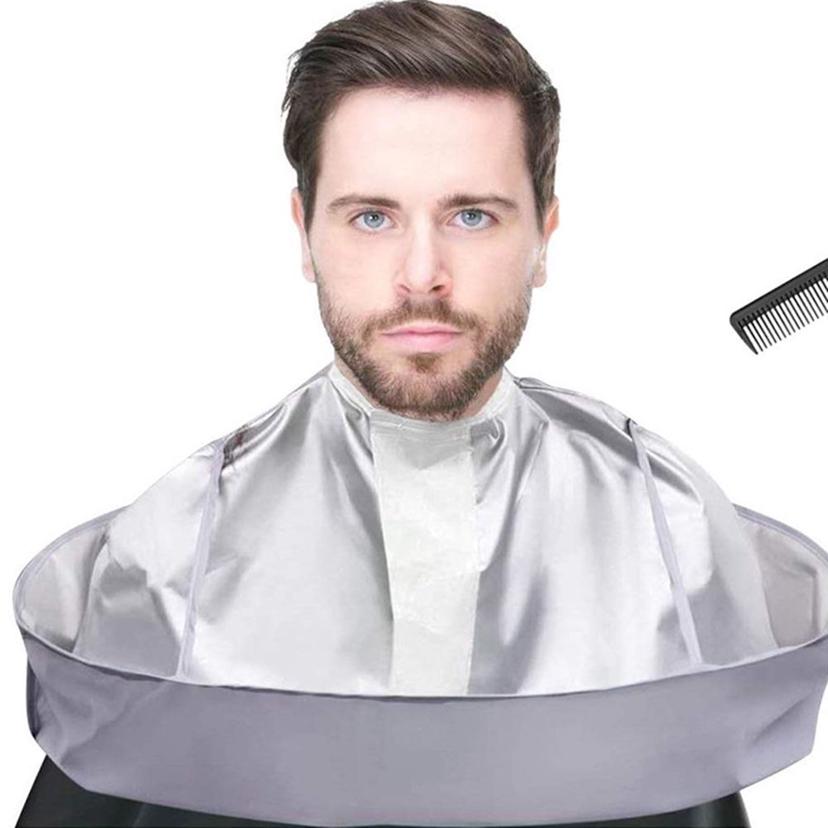 가정용 커트보 미용 가운 - 셀프 이발 및 헤어 망토