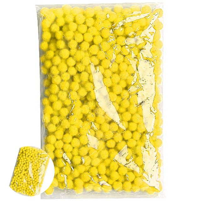 퐁퐁이 털방울 퐁퐁 10mm 노랑
