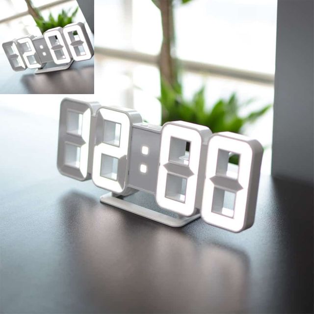 LED 디지털 탁상시계, 책상 데스크 인테리어 시계