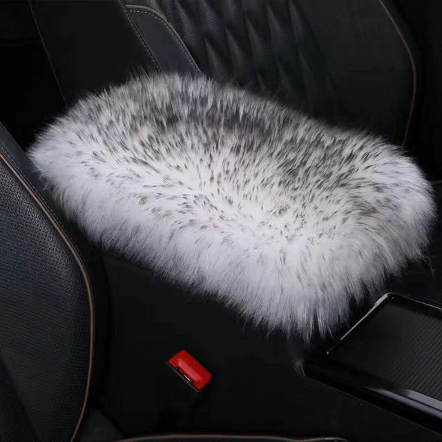희망 소프트테일 천연양털 암레스트 쿠션 콘솔쿠션
