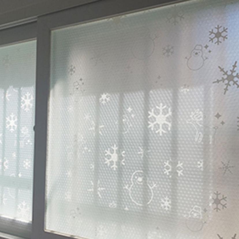 코순이 단열 뽁뽁이 눈사람 디자인 100cm X 10m