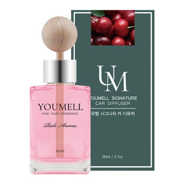 THS 유멜 카 디퓨져 80ml 차량용 방향제 12종 중 택1