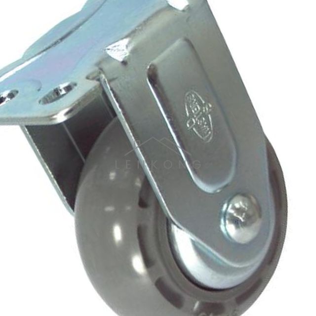 이동바퀴 운반바퀴 무소음캐스터 고정 DS1225EPU R DS1225EPU 1EA