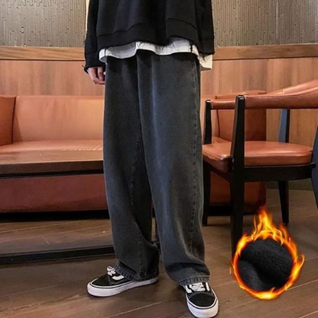 데님 남자청바지 일자 청바지 남자청바지코디 루즈핏
