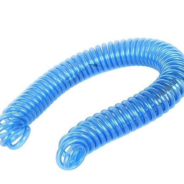 산업용 코일 호스 우레탄 코일 호스 콤프레샤 정비용 공업용 에어호스 자동차 세차용 차량용 내구성 스프링