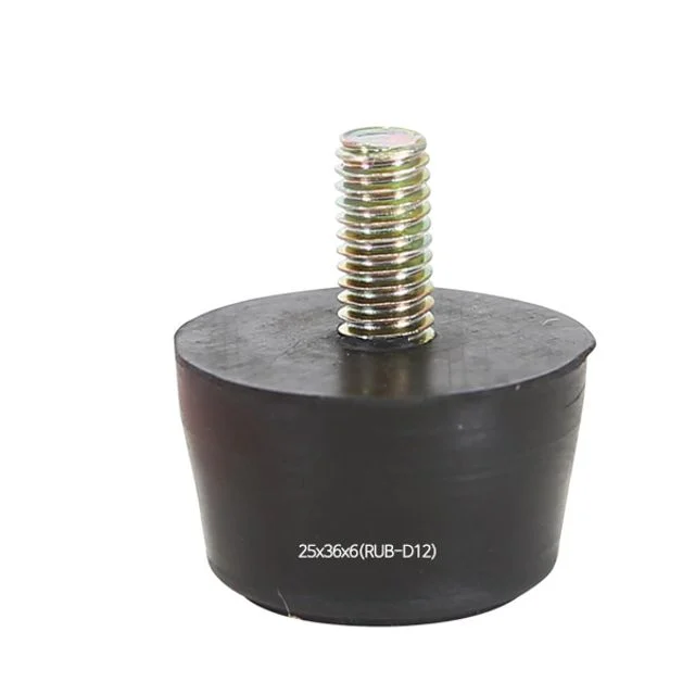 화성고무 볼트방진고무(고무발)25x36x6 RUB-D12(20개)