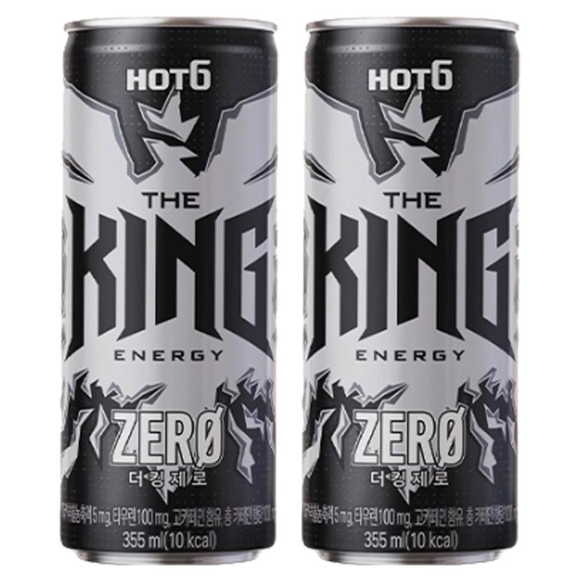 롯데 핫식스 더킹 제로 355ml 12캔 에너지 음료