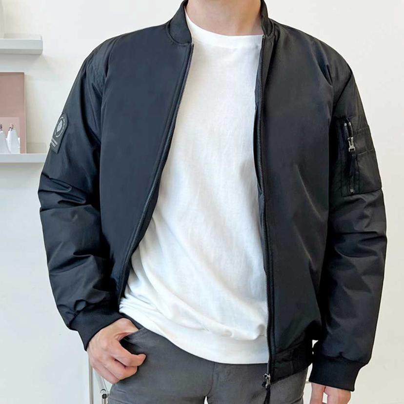 포근한 블루종 패딩 항공점퍼 시보리 아우터 남녀공용