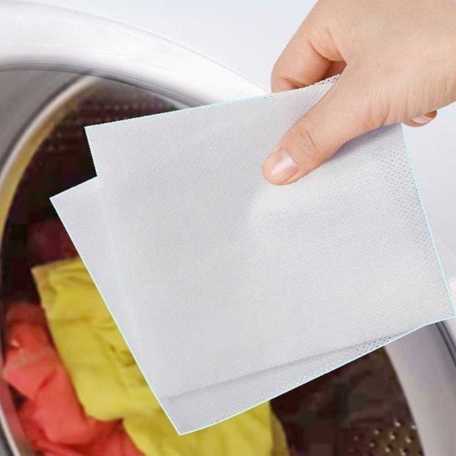 세탁기 먼지흡착 시트 세탁 먼지 제거 시트 보풀 머리카락 이물질 흡착 세탁보조용품 세탁용품