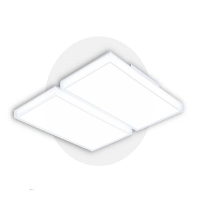 LED 거실등 크리스탈 시스템 4등 100W 주광 KC 엘이디거실등 거실등LED LED거실조명등