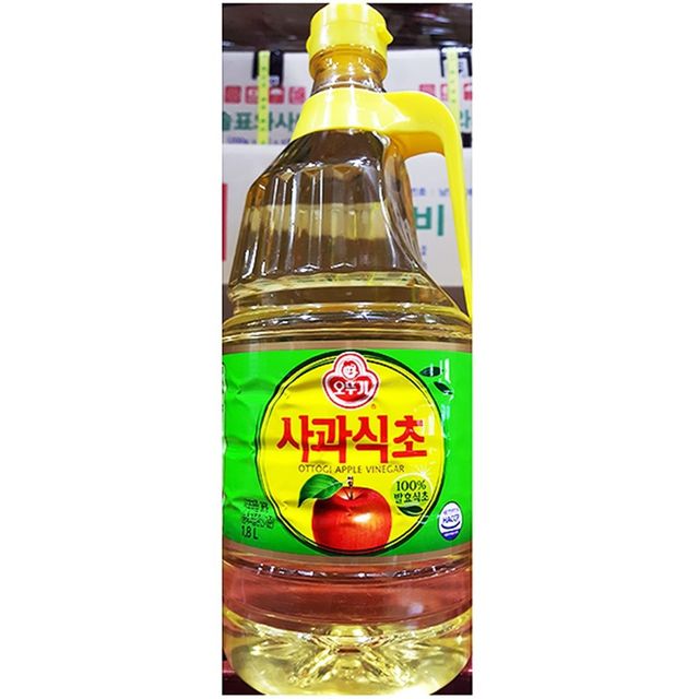 오뚜기 사과식초 1.8L 업소용 식당 주방 소스 및 청소용
