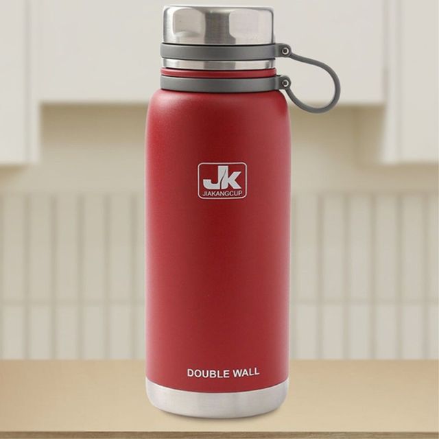 이중스텐 진공 보온보냉병 1.5L 레드