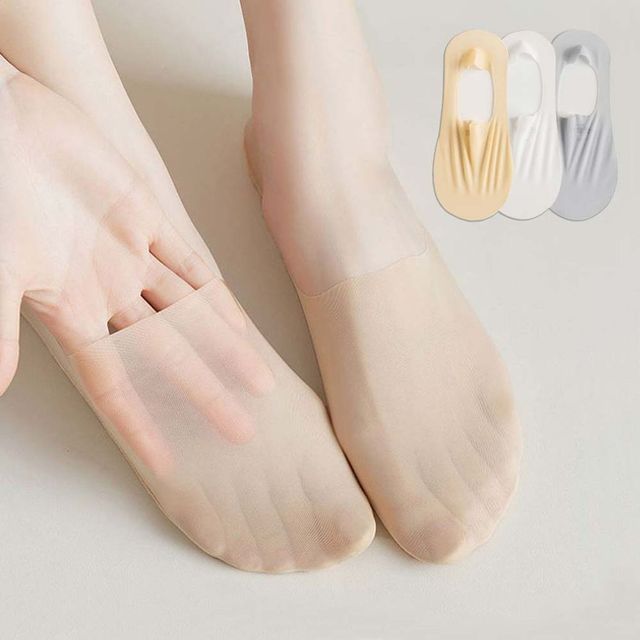 아이스실크 여름 덧버선 변태 양말 반버선 냉 덧신