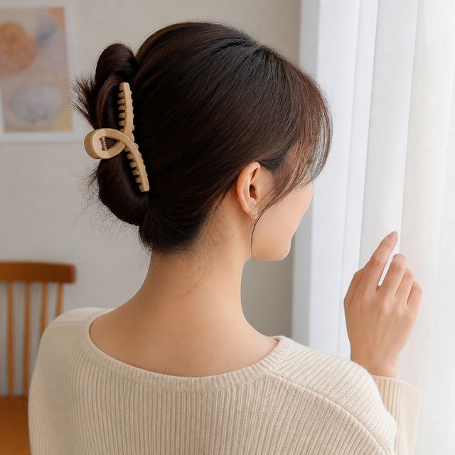 모던 꼬임 헤어집게핀 11cm 머리핀 올림머리 고정핀