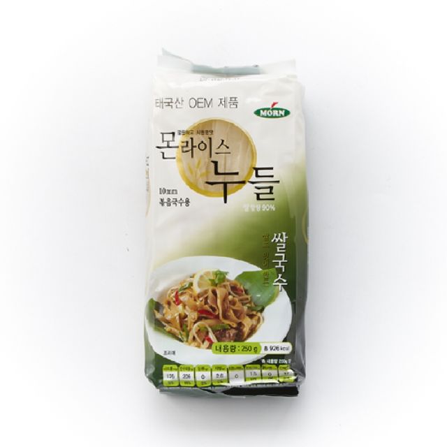 몬 쌀국수 10mm 250g 24개 - 쫄깃한 식감의 정통 베트남식 쌀국수