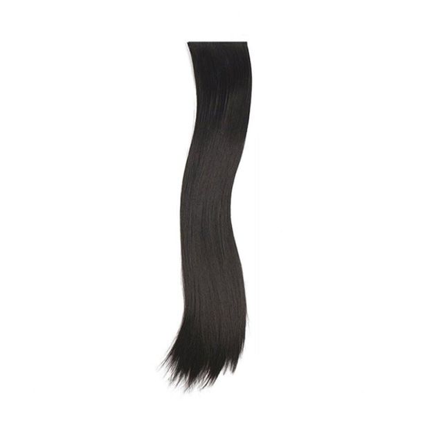 부분가발 헤어피스 3p 60cm, 인모 붙임머리 여성 가발