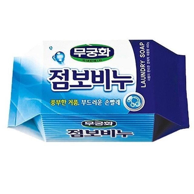무궁화 점보 비누 450g - 대용량 순한 클렌징비누로 매일 사용하기 좋은 바디클렌저