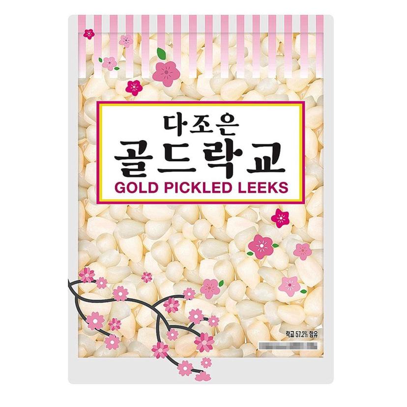 이엔 락교 파우치 1kg - 아삭한 일식 반찬 초절임