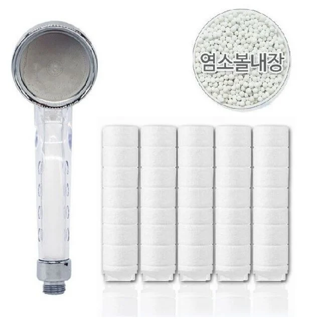 닥터피엘 염소볼 내장 샤워기 호환 필터 5개 세트