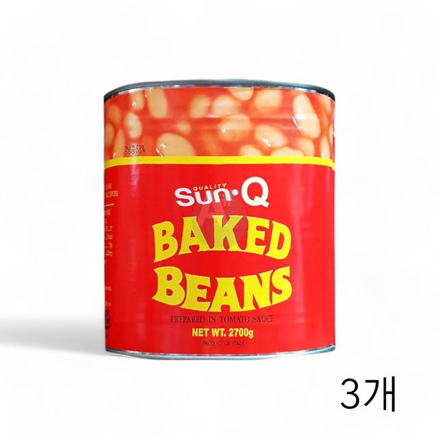 대봉 베이키드빈스 2.7Kg X 3개 부대찌개콩 베이크빈