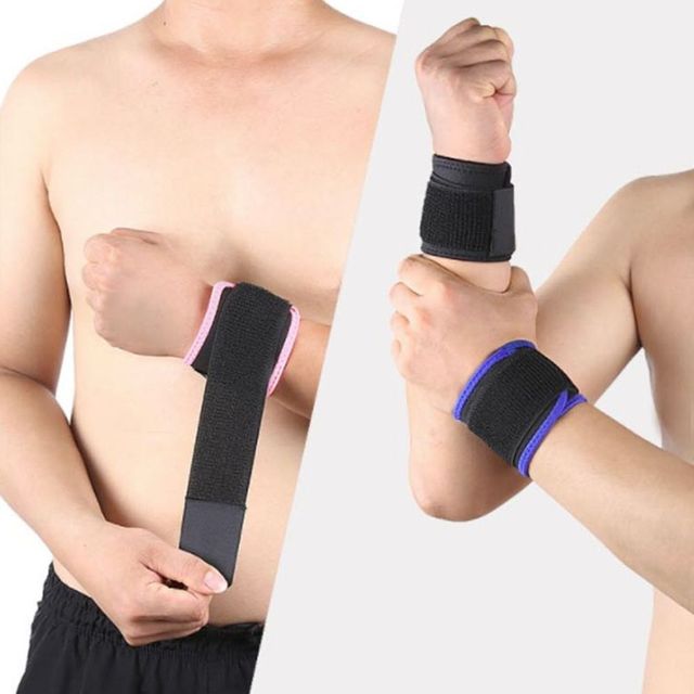 남녀 공용 찍찍이 손목 압박 보호 아대 보호대