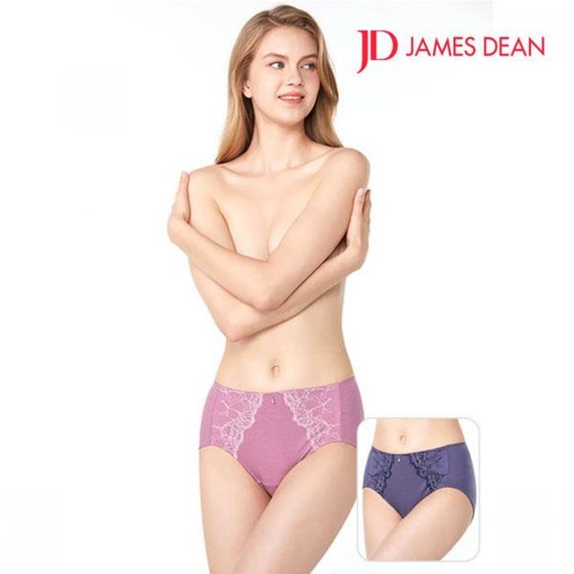 JD 레이스 자수 맥시 삼각 면스판 속옷 노와이어 여자 2매