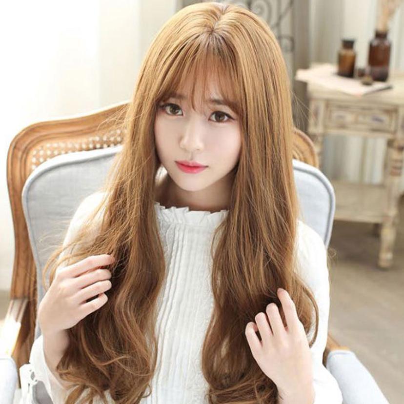 인생 다양한 연출 여신 머리 여신 웨이브 가발