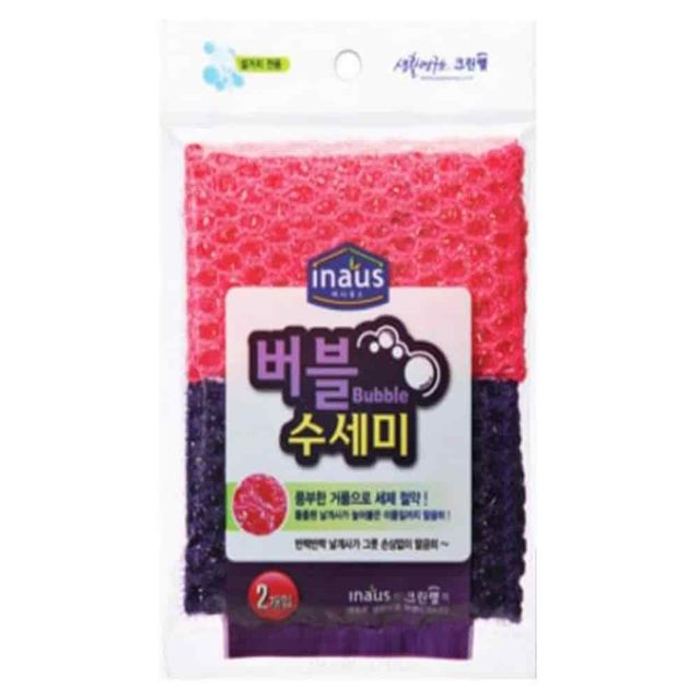 수세미 2p 청소수세미 위생수세미 주방수세미 다목적수세미