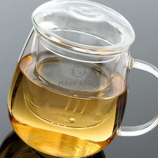 내열유리잔 머그컵 내열유리 티머그 320ml
