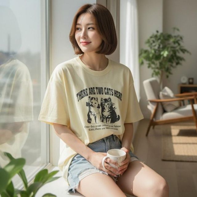 남녀공용 박스티 신상 긴팔티 여성티셔츠 캐쥬얼 반팔