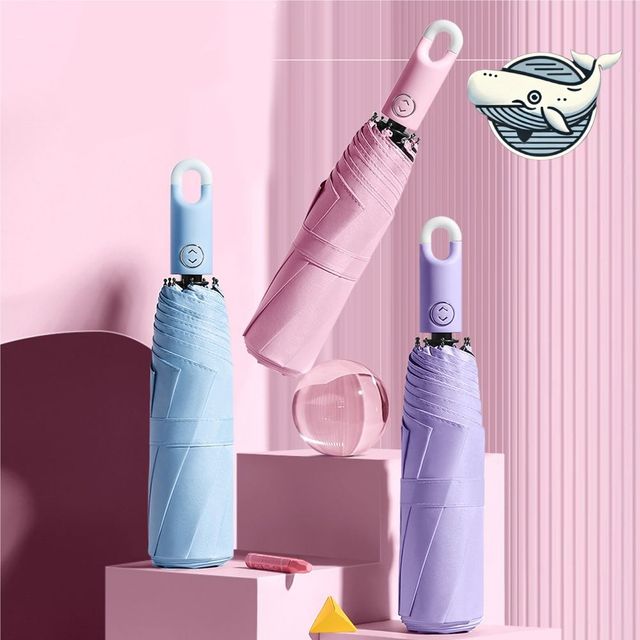 고급형 자동 접이식 방수 우산 세련된 디자인