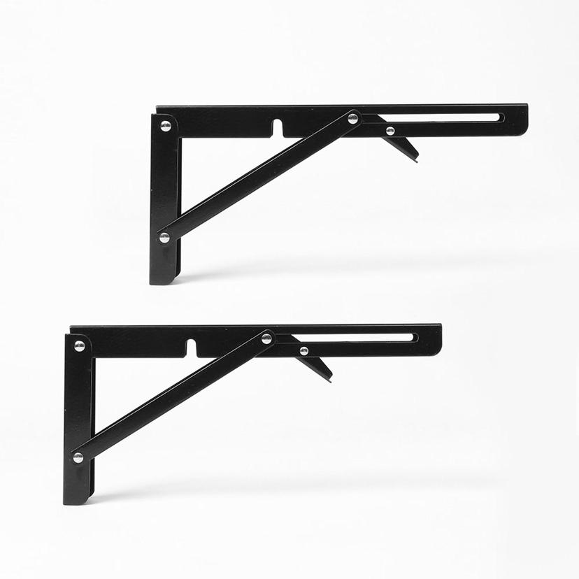 벽 고정 ㄱ자 스탠드 선반 받침대 250mm 2개 세트