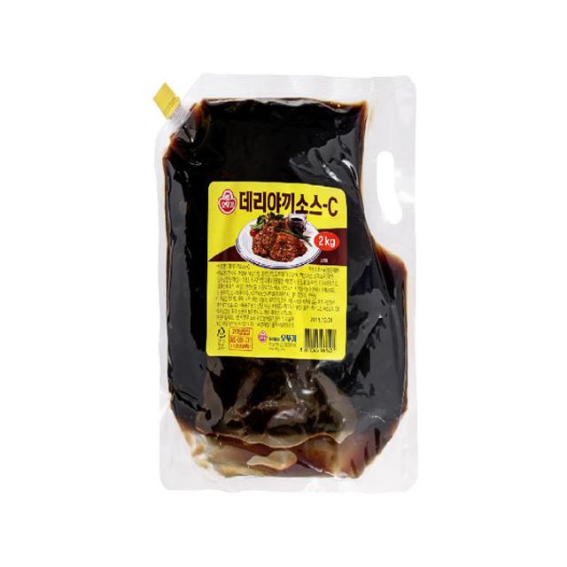 오뚜기 파우치 데리야끼 소스 2kg 대용량 업소용