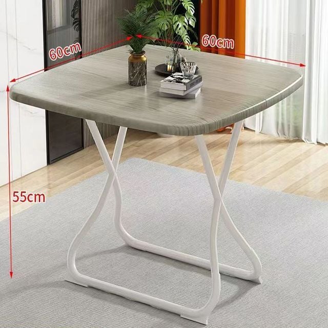 60cm 접이식 그린 테이블 네모