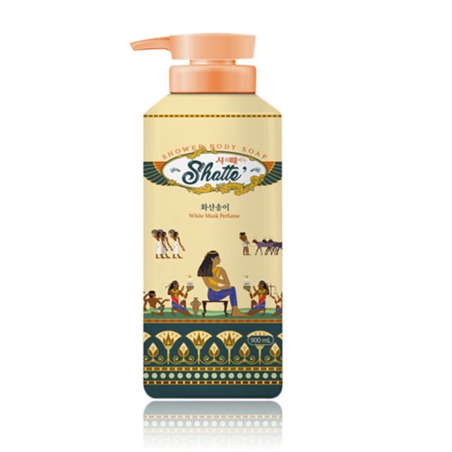 무궁화 샤워때비누 화산송이 각질제거 바디워시 900ml