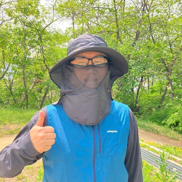 햇빛 밭일 작업 썬캡 농사 챙 자외선캡 UV선