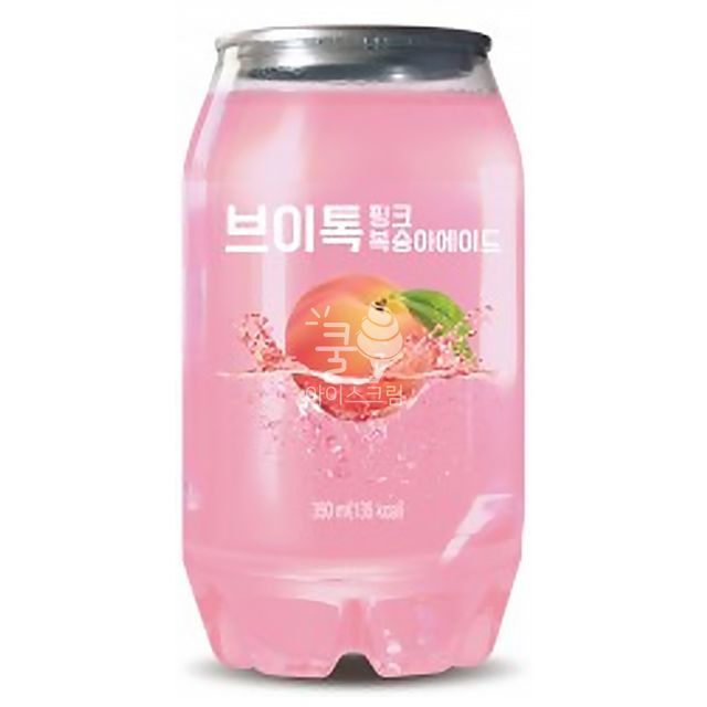 브이톡 핑크 복숭아에이드 350ml 1개