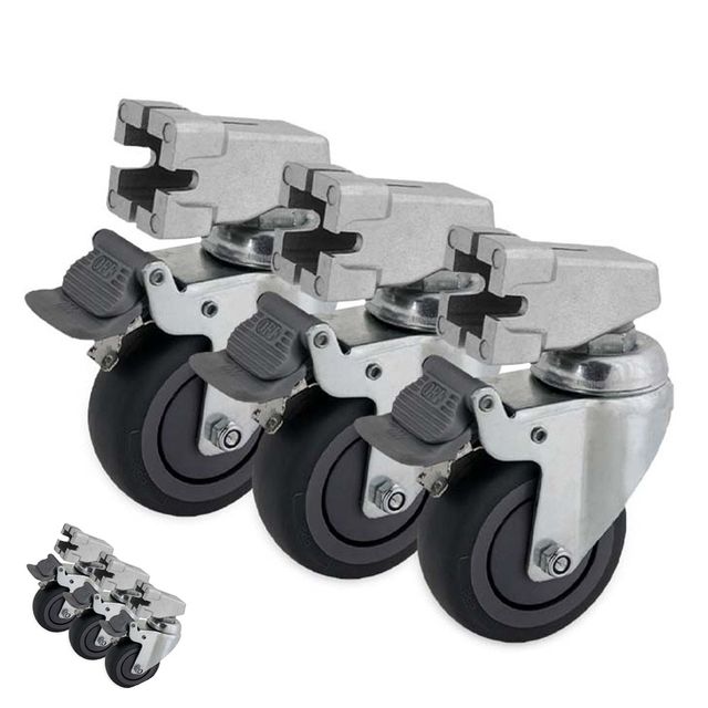카메라스탠드삼각대 휴대폰삼각대바퀴 카메라삼각대 카메라 80mm 캐스터 스탠드용 바퀴 3개세트 KC-080S 스