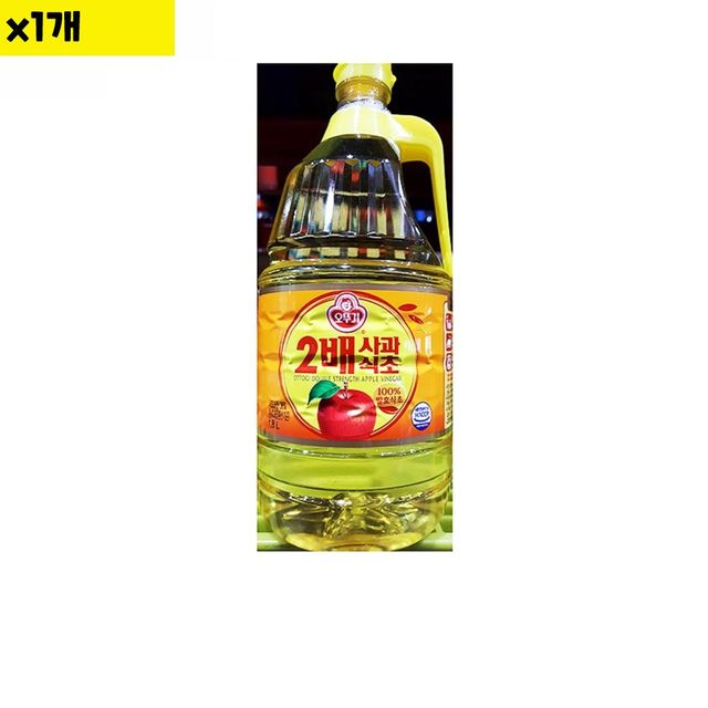 오뚜기 사과식초 1.8L 식자재 도매용 - 2배 농축