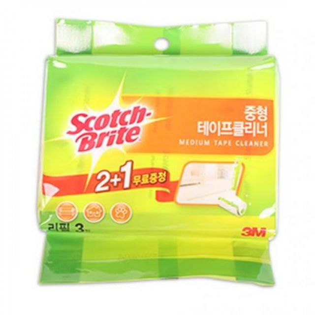 먼지 청소 청소용 제거 테이프리필 알뜰팩 점착 애완동물털 강아지털제거 2입 롤러