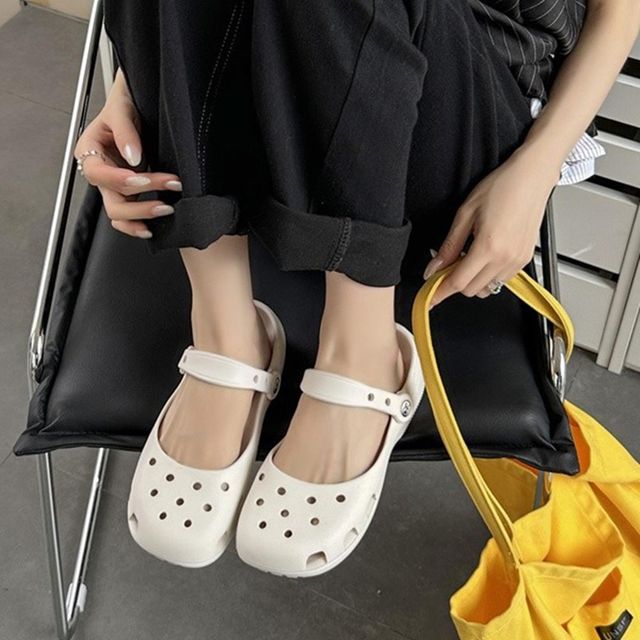 여름 스틸레토 쪼리 샌들, 편안한 데이트 가을 뮬