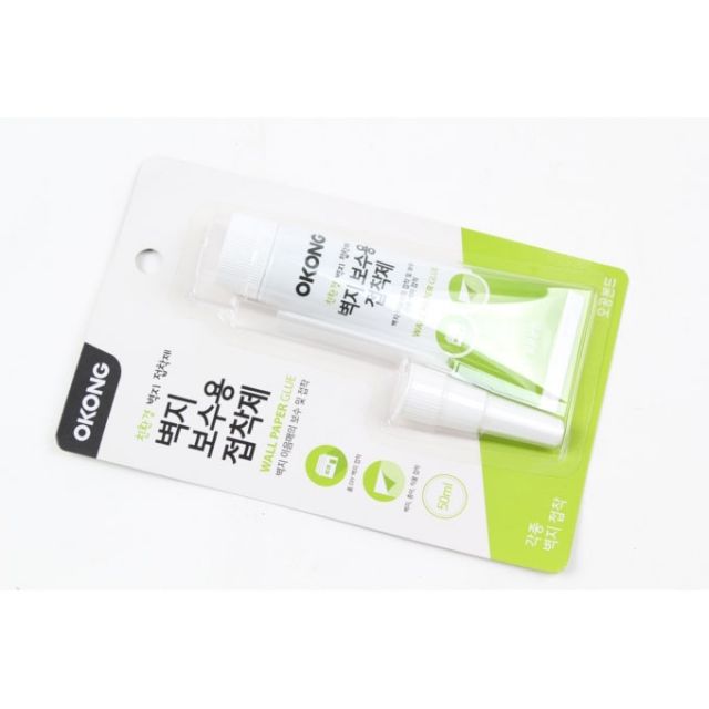 오공 벽지 보수용 접착제 50ml 순간접착제 보수제