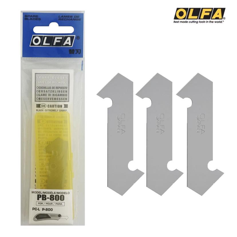 OLFA 아크릴 커터 칼날 리필 PB-800 플라스틱 절단용