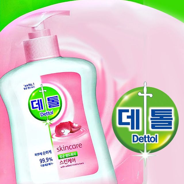 저자극 스킨케어 핸드워시 데톨268 250ml 비누세정제